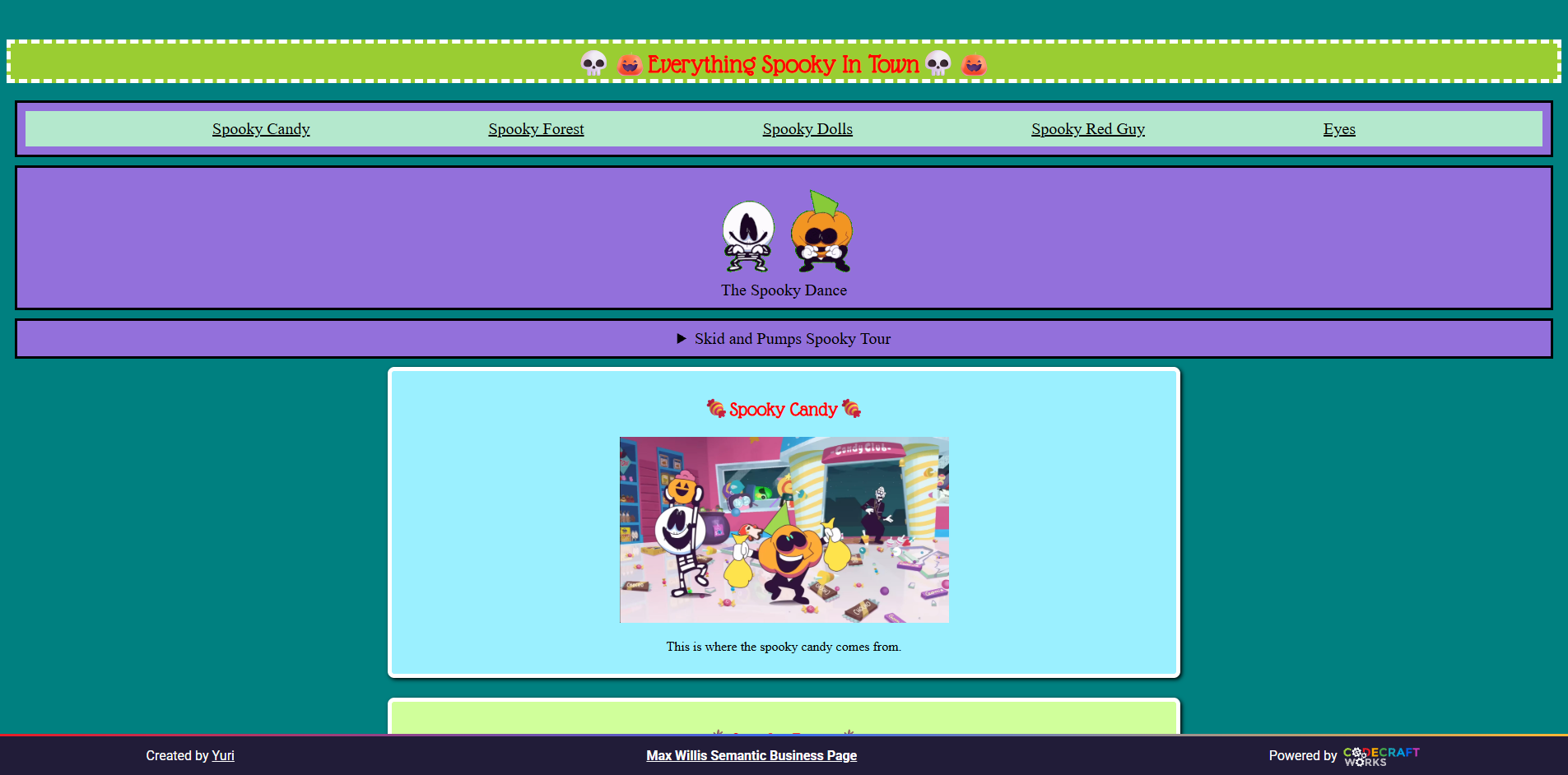 Max Willis Fictional Semantic Business Page